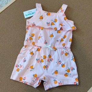 Carter’s Peach 🍑 Romper